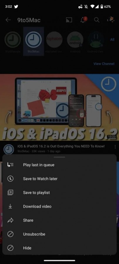 add to queue youtube