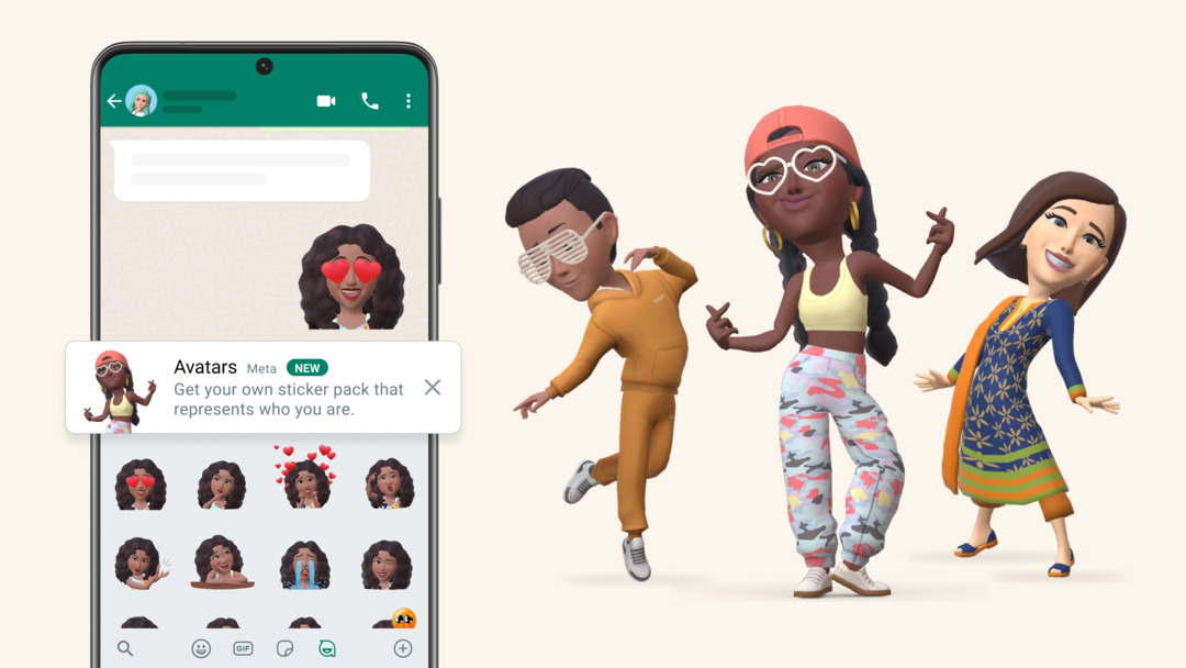fitur avatar whatsapp