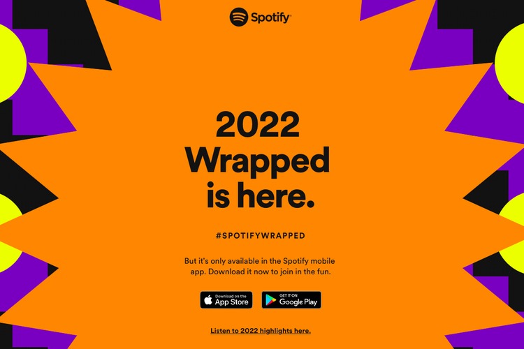 spotify wrapped 2022