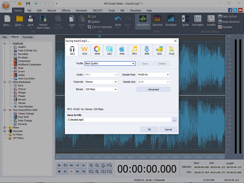 AVS Audio Editor