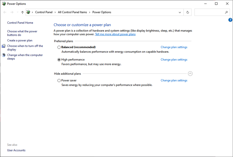 Cara Memunculkan opsi hibernate Windows 10 3