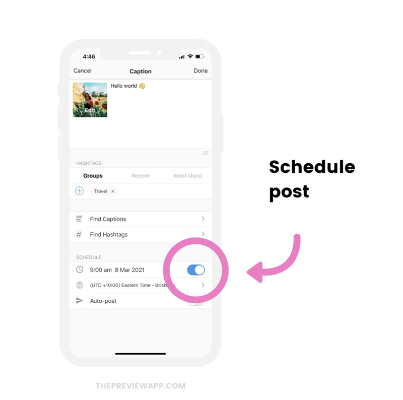 Cara Schedule Post Instagram pakai Aplikasi Instagram