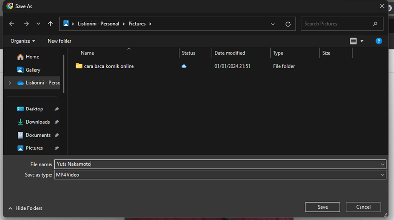 Download Reels Lewat Web Browser 5