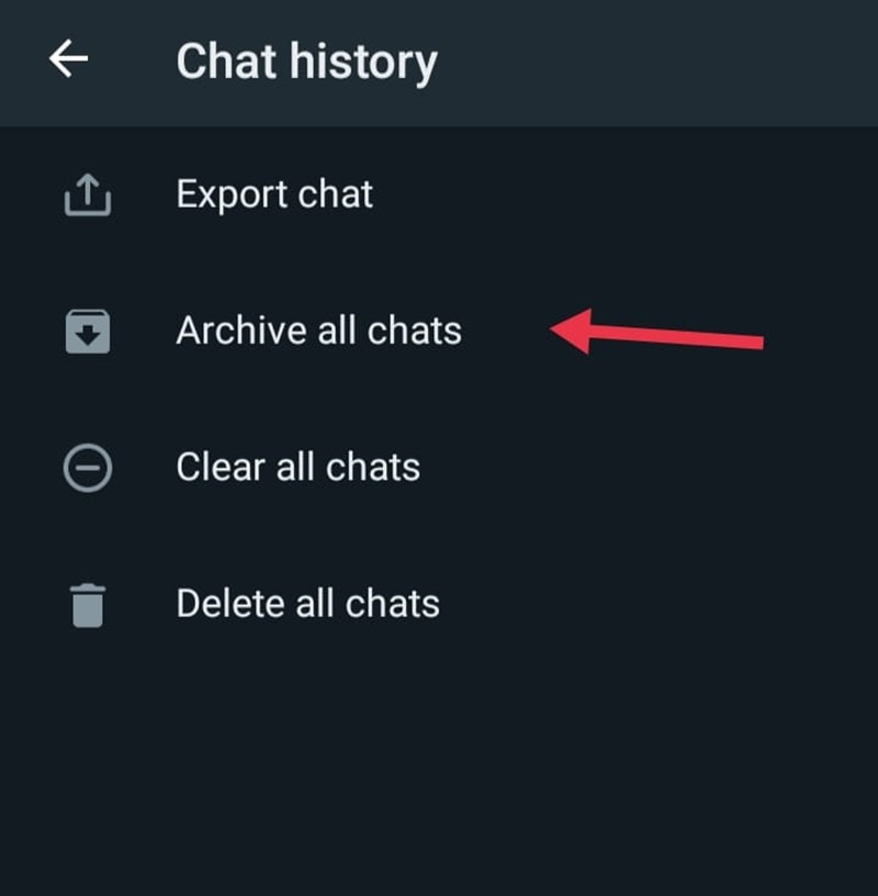 Menyembunyikan Semua Chat Whatsapp  3