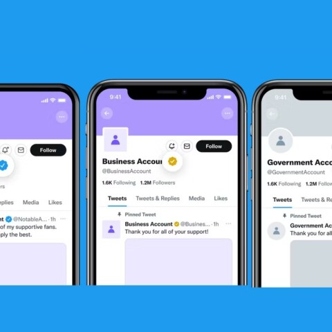 tanda centang di twitter