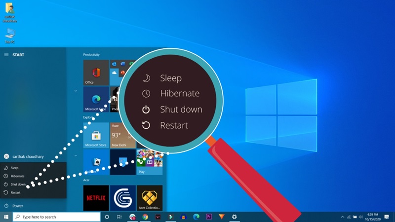 Pertanyaan Seputar Hibernate Windows