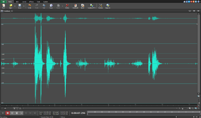 WavePad Audio Editor Free