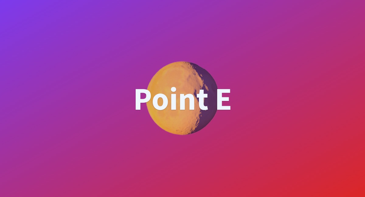 openai 3d point-e
