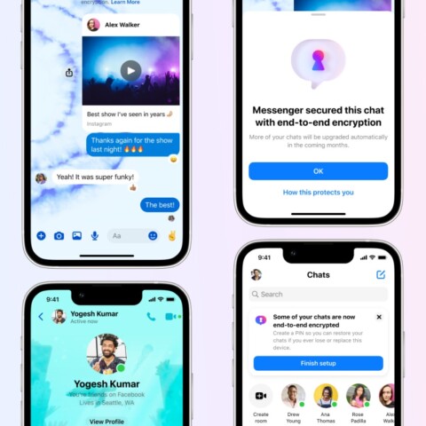 fitur baru messenger pesan terenkripsi