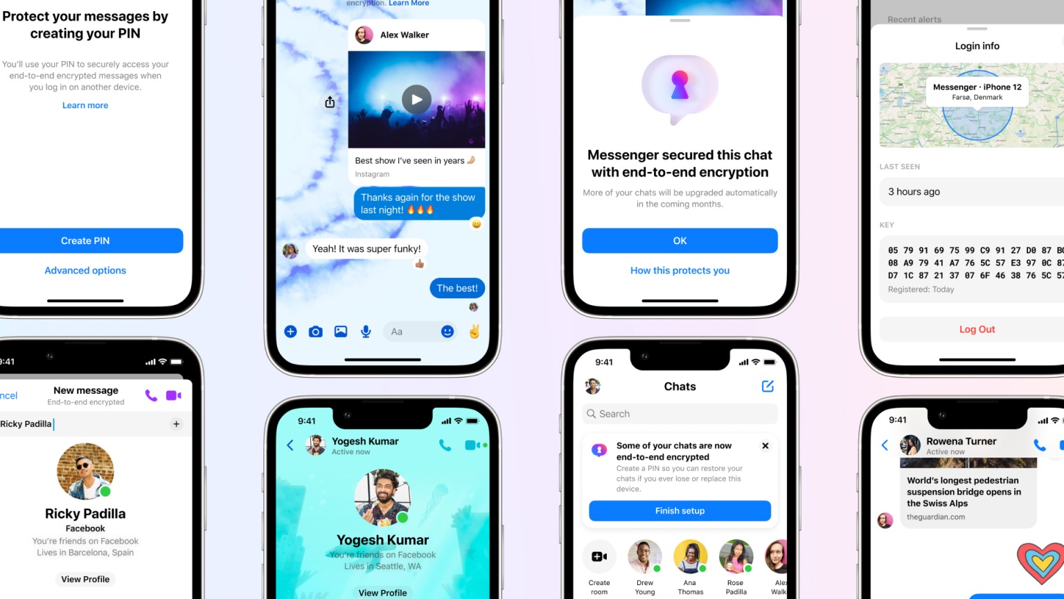 fitur baru messenger pesan terenkripsi