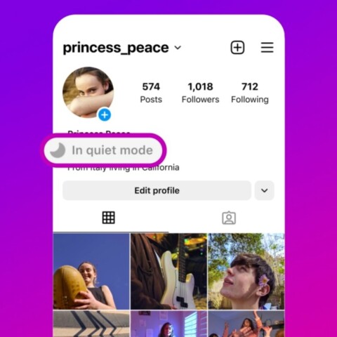 instagram quiet mode