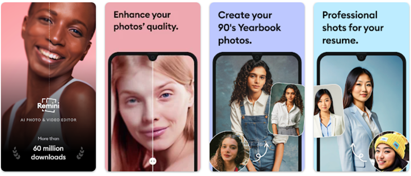 Remini - Aplikasi edit foto ai