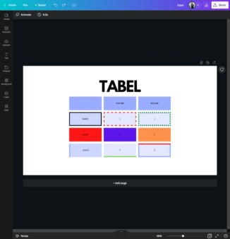 Cara Membuat Tabel di Canva dengan Mudah dan Estetik Terbaru – Urbandigital
