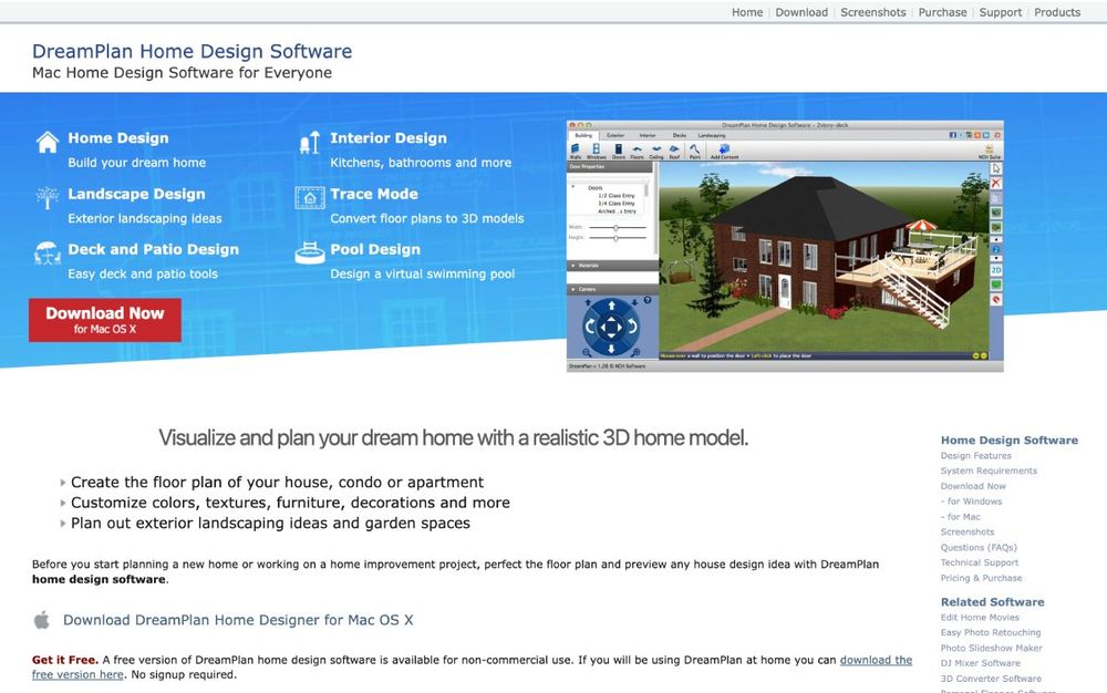 aplikasi desain rumah dreamplan