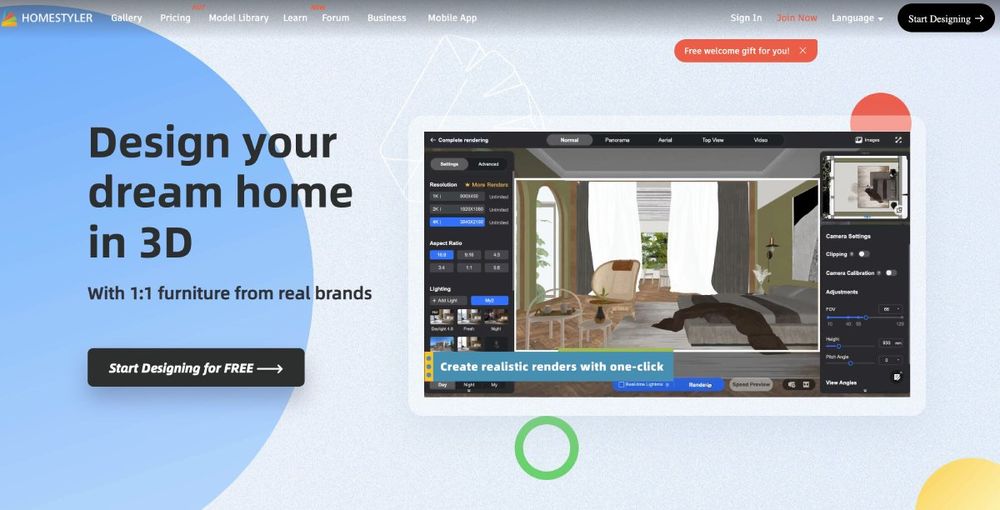 aplikasi desain rumah gratis homestyler