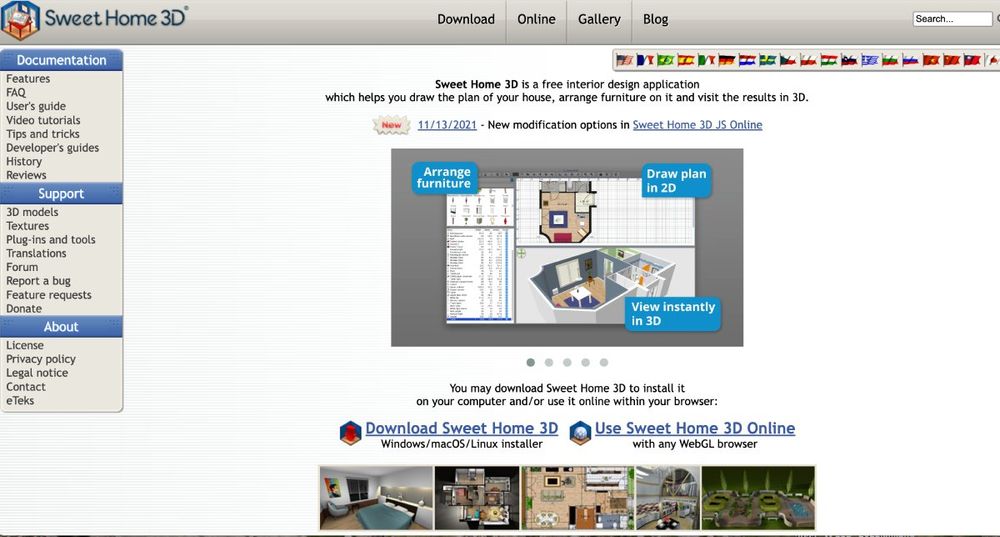 aplikasi desain rumah gratis sweet home 3d
