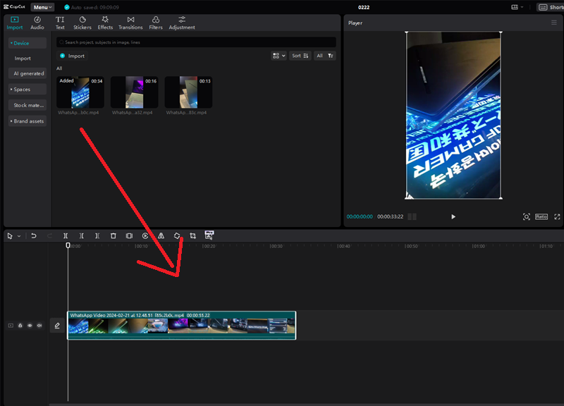Cara Masukkan Video di CapCut PC 4