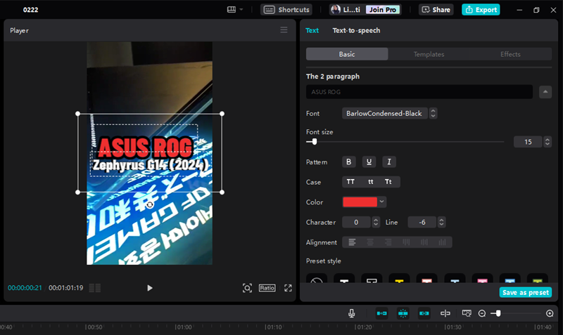 Cara Menambahkan Teks di CapCut untuk PC 2