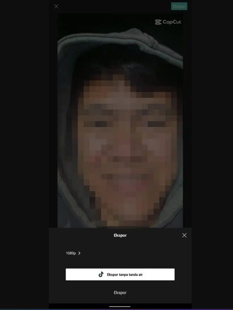 Gunakan Template CapCut di HP - cara membuat video jedag jedug di capcut 7