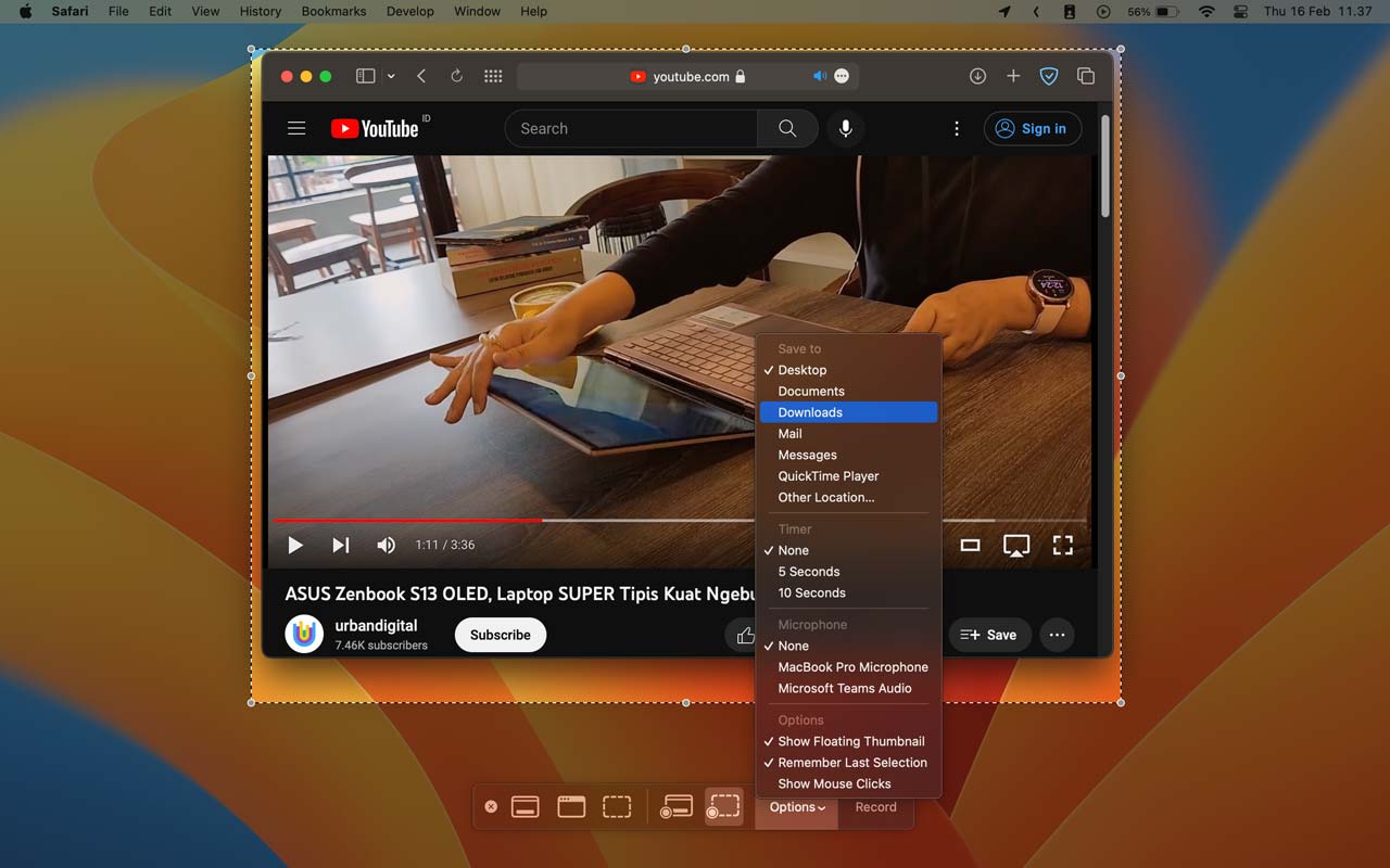 5 cara screenshot di macbook termasuk untuk tangkapan layar touch bar