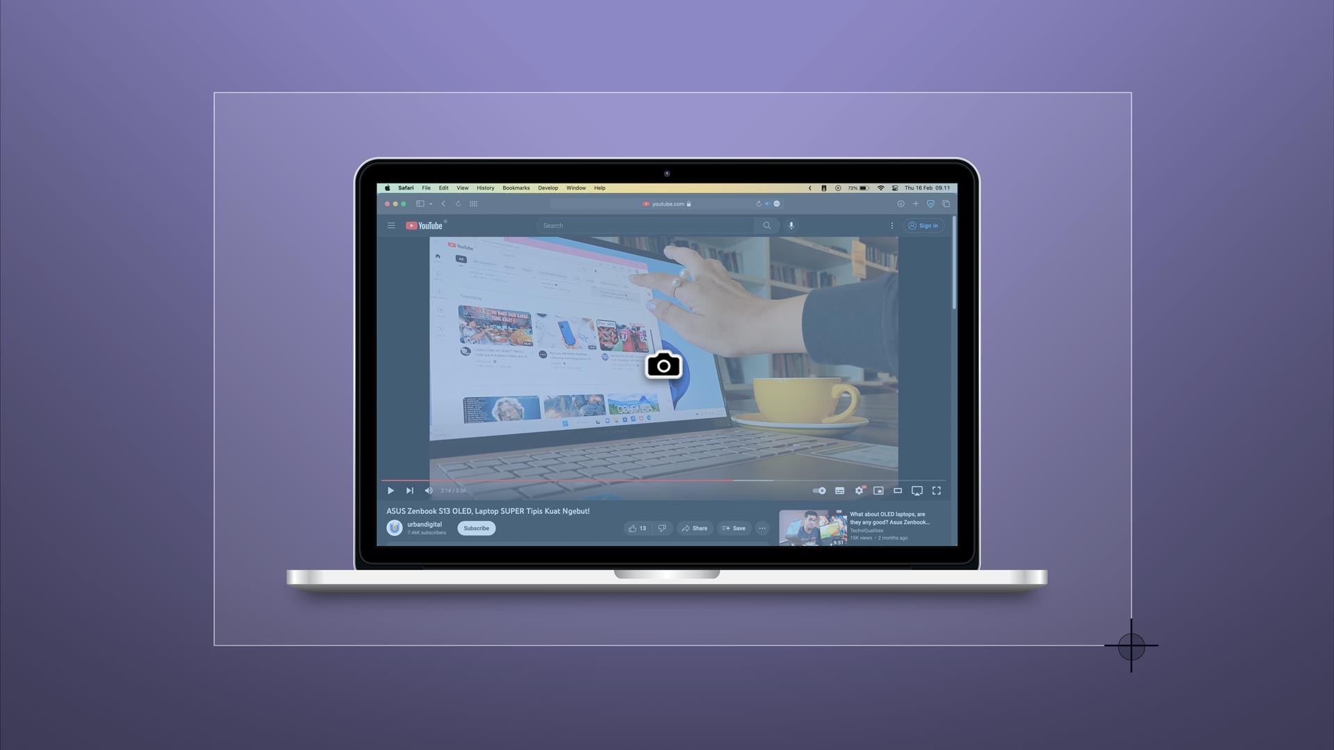 cara screenshot di macbook