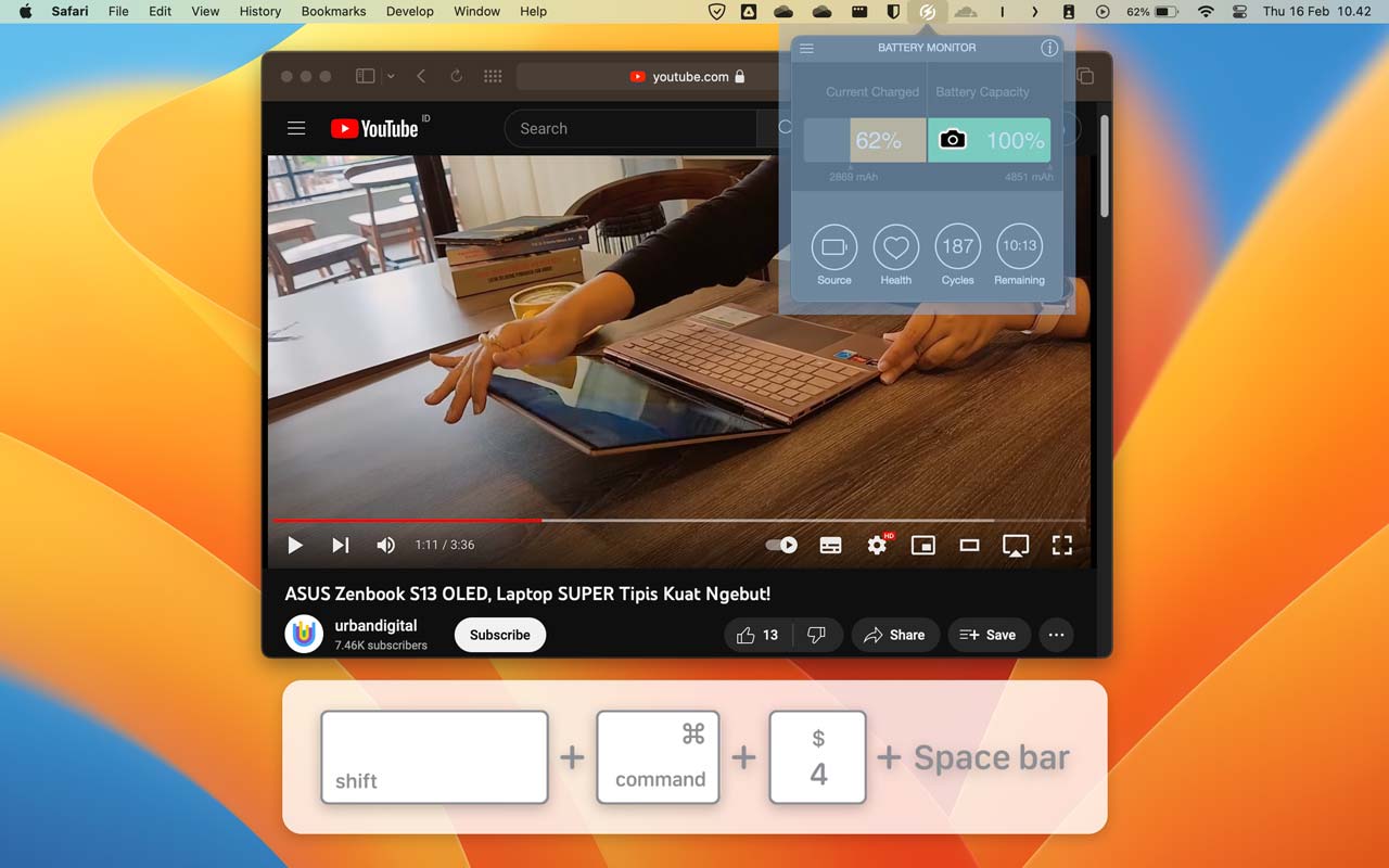 5 cara screenshot di macbook termasuk untuk tangkapan layar touch bar