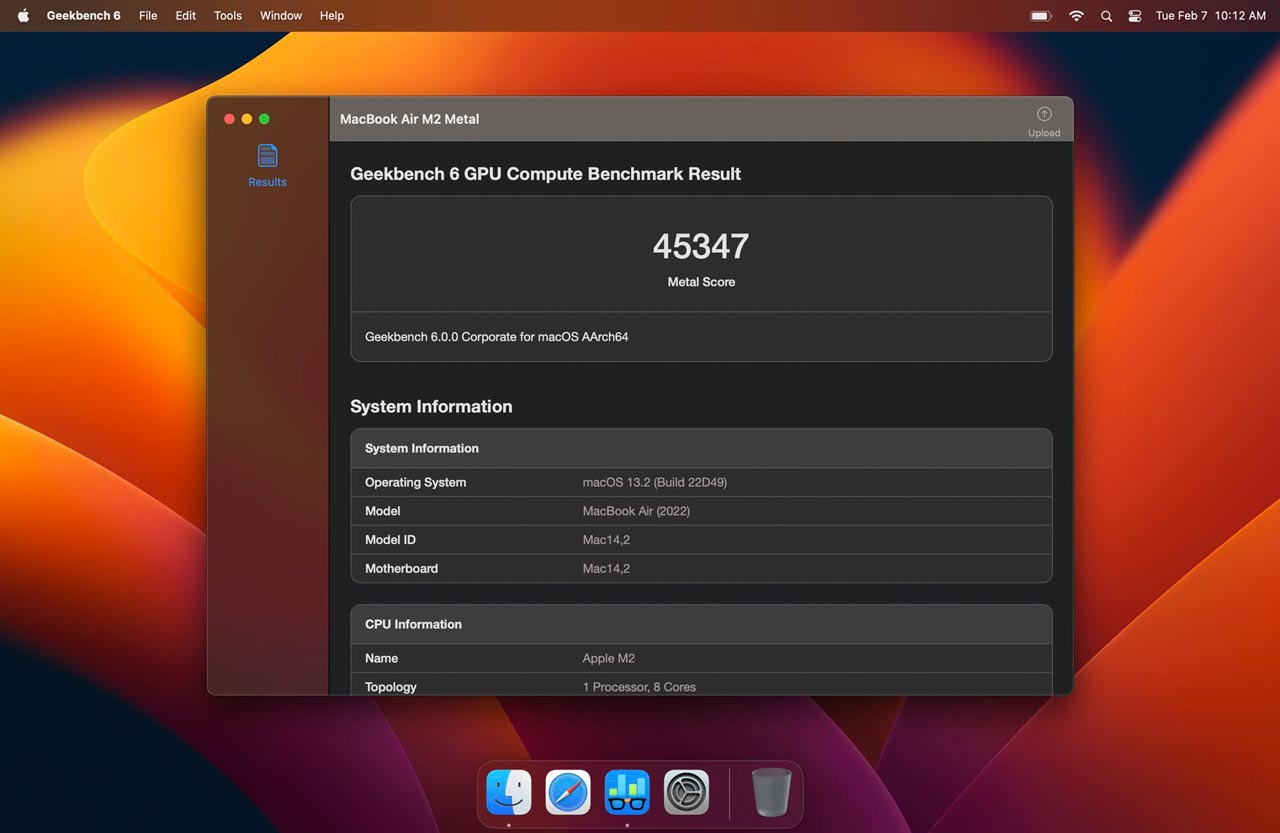 geekbench 6 untuk macos