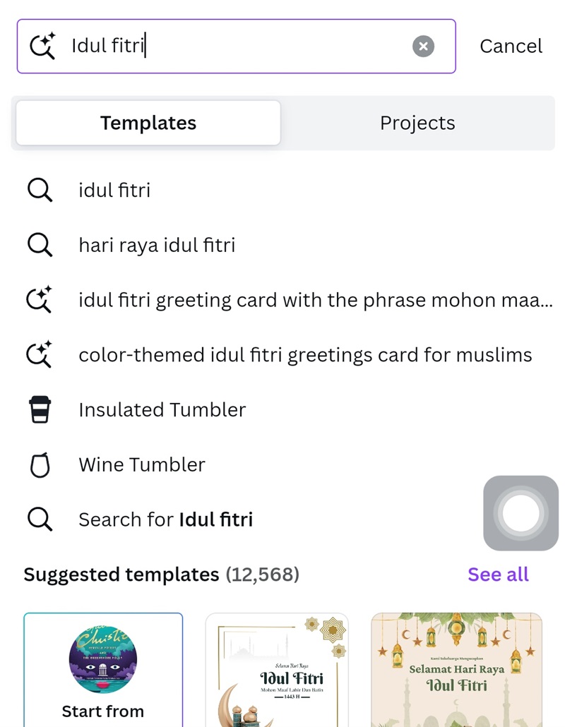 Cara Membuat Kartu Ucapan Lebaran 1
