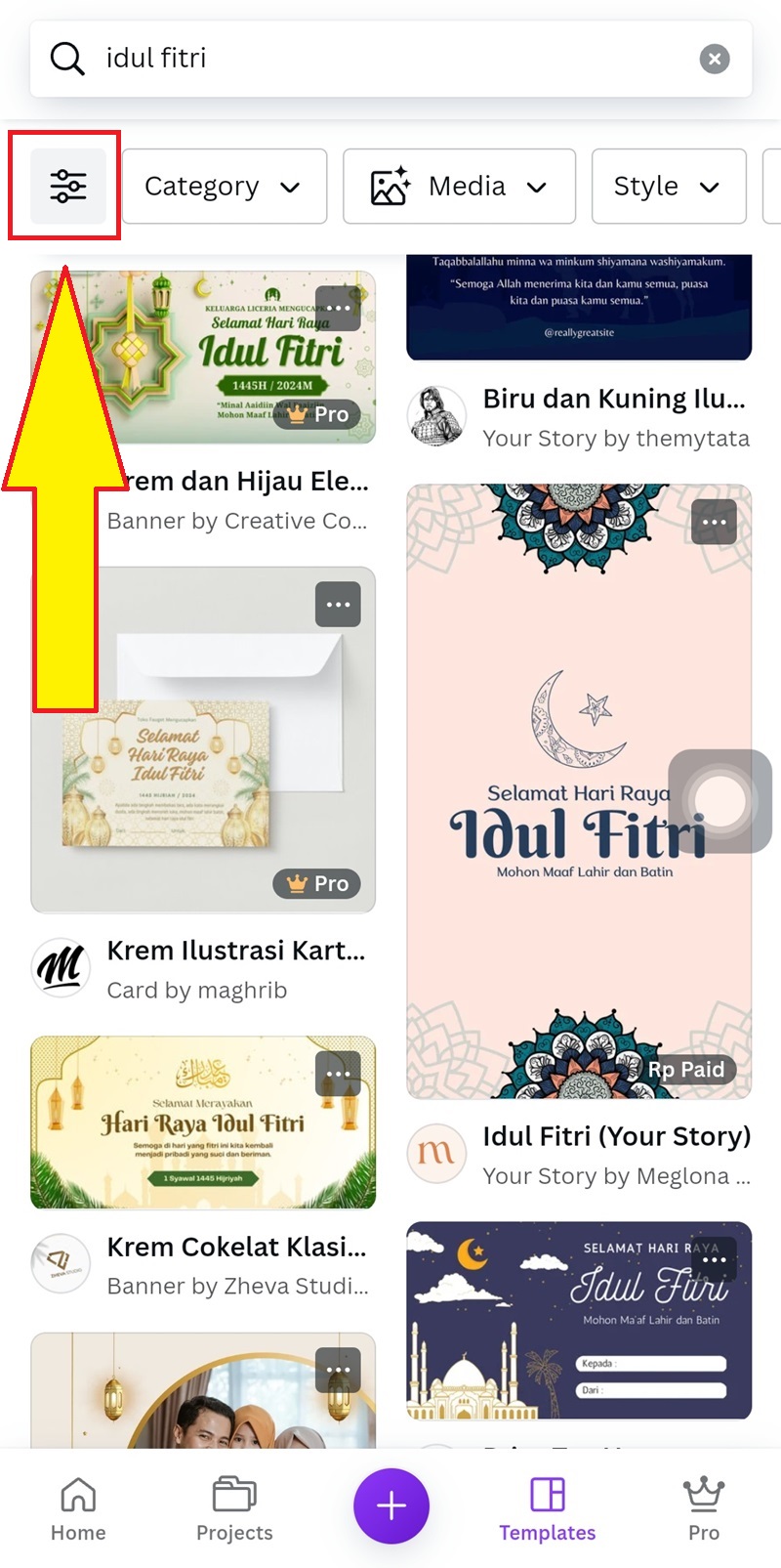 Cara Membuat Kartu Ucapan Lebaran 2