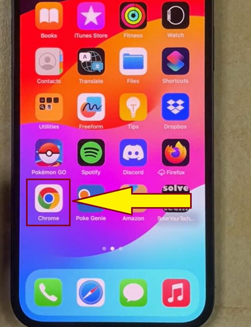 Cara Menghapus History Chrome di iPhone 1