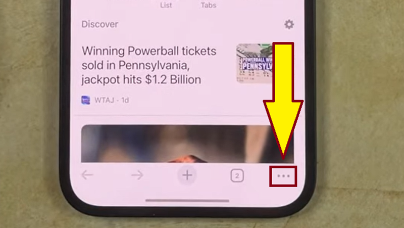 Cara Menghapus History Chrome di iPhone 2