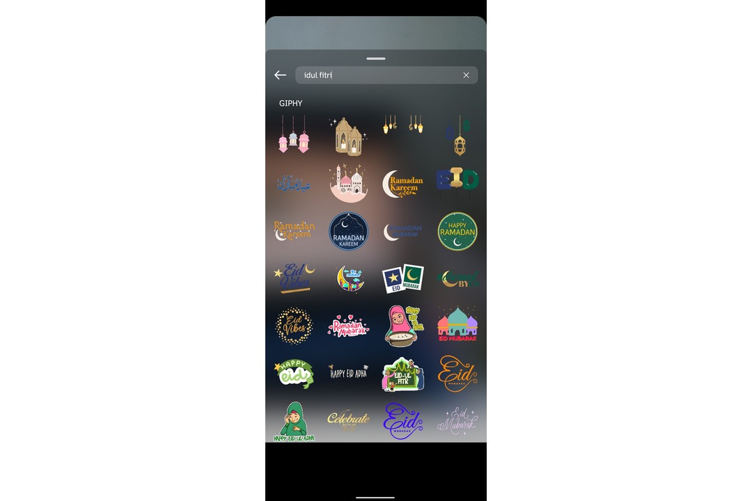sticker instagram ramadhan