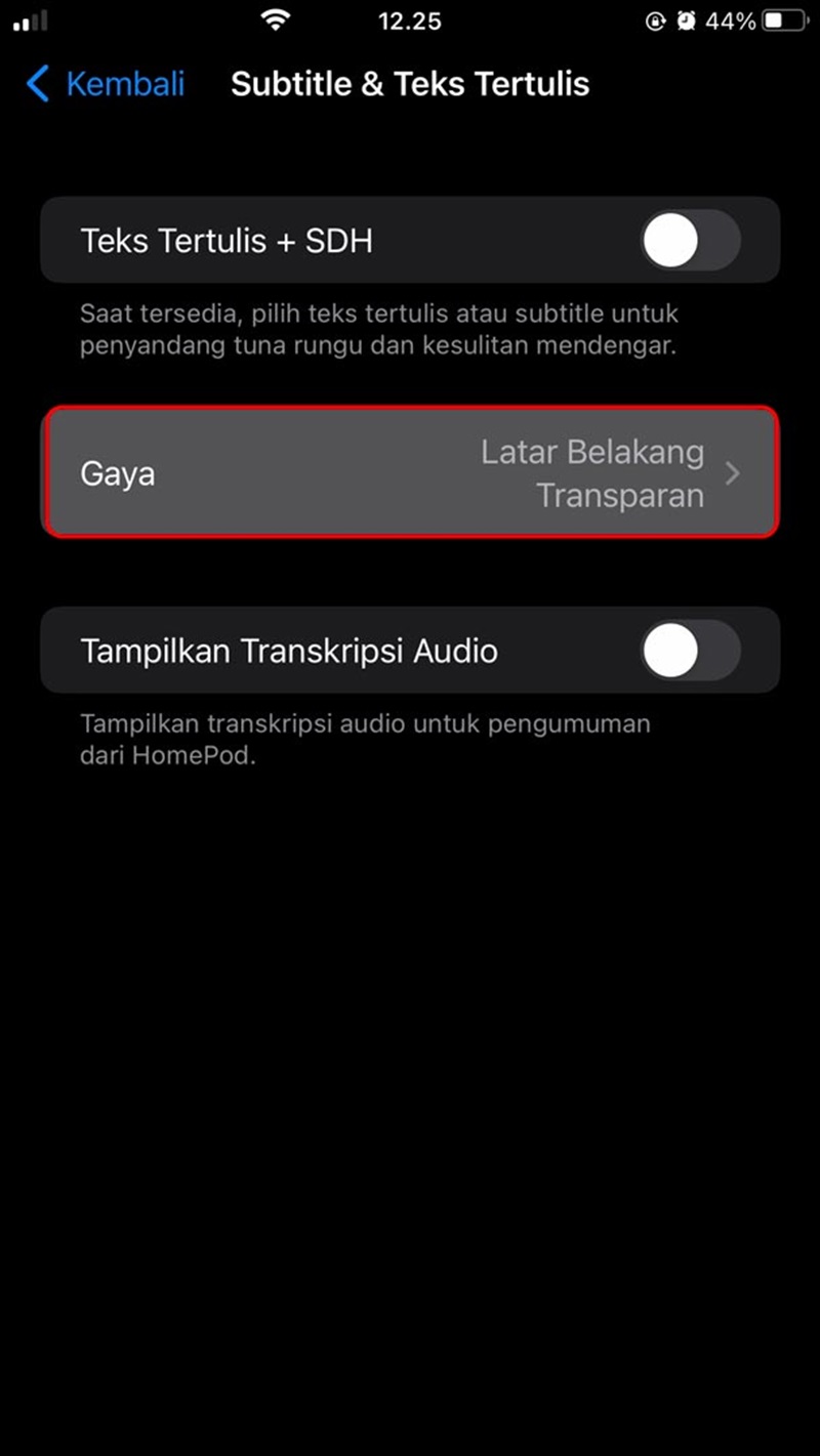 Ubah Tampilan Netflix di iPhone 3
