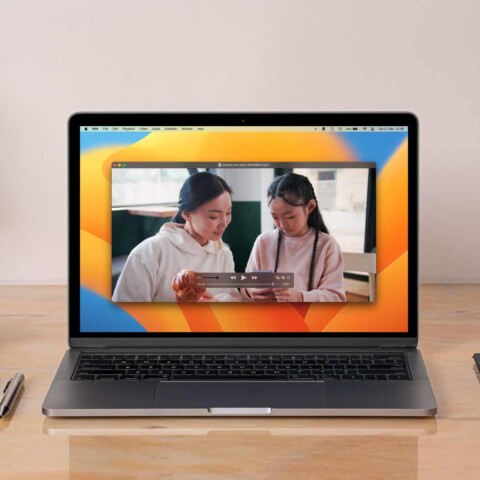 aplikasi pemutar video iina di macbook