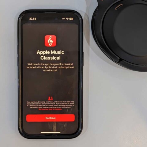 apple music classical di iphone