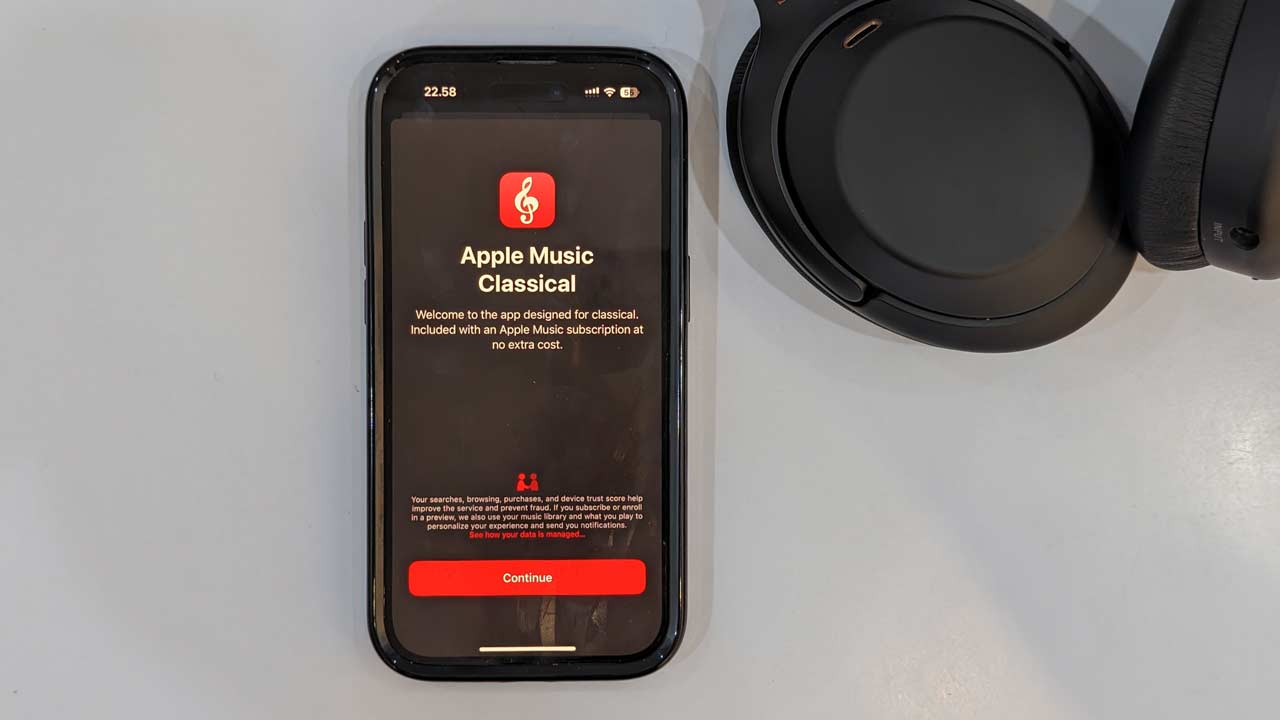 apple music classical di iphone