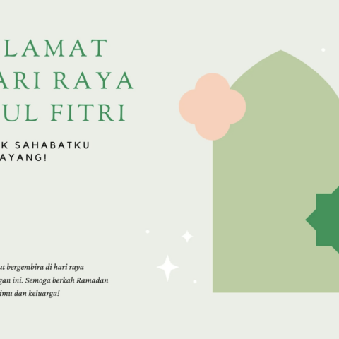 kartu ucapan lebaran