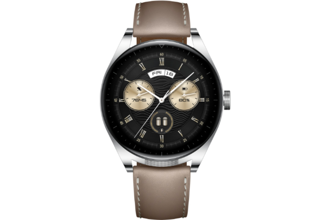 fitur huawei watch buds tampilan depan