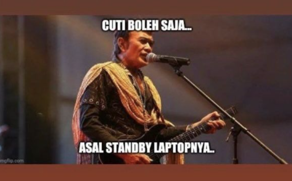 Meme Mudik Masih Kerja 8