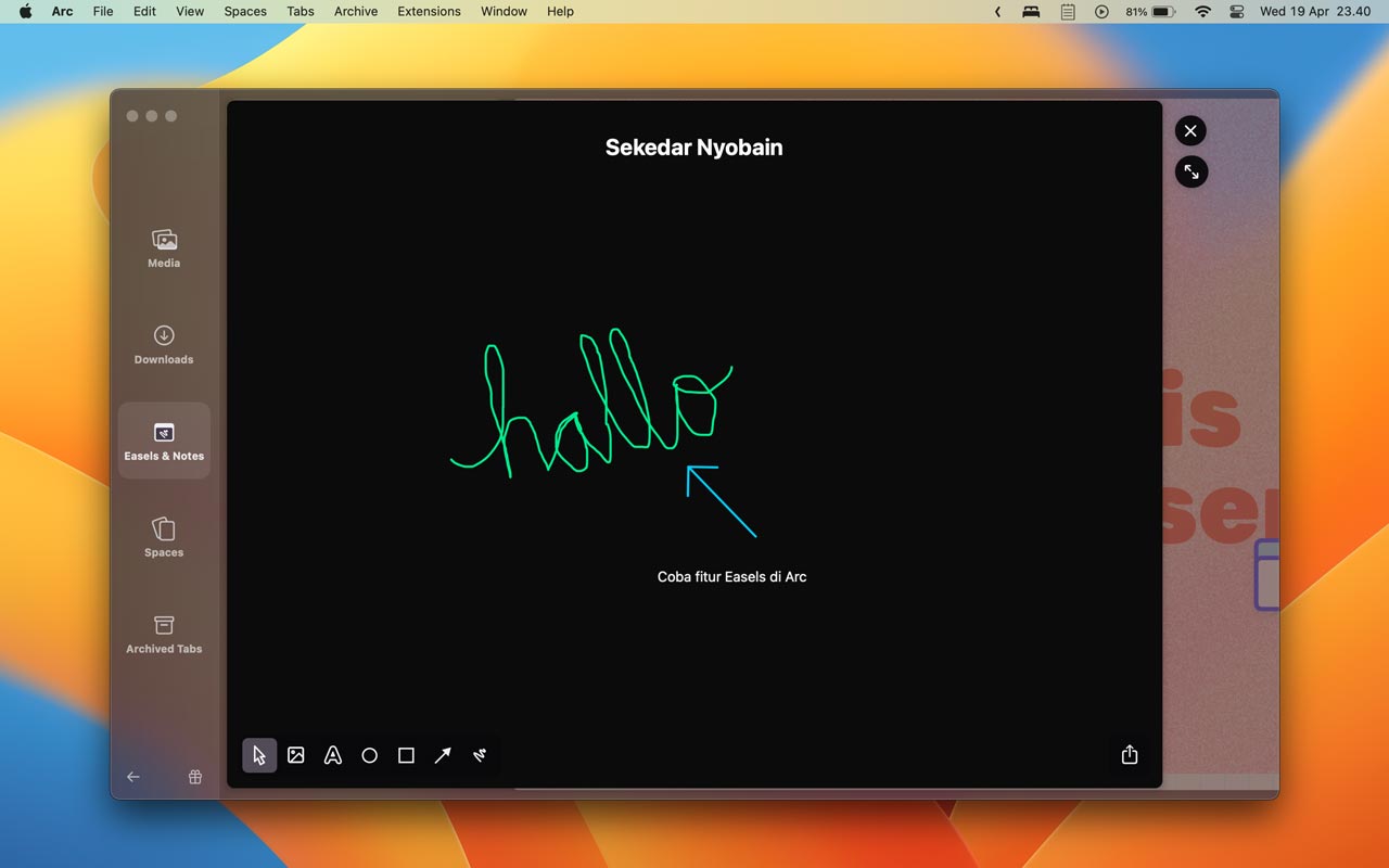Arc Browser Menelusuri Dengan Cara Berbeda