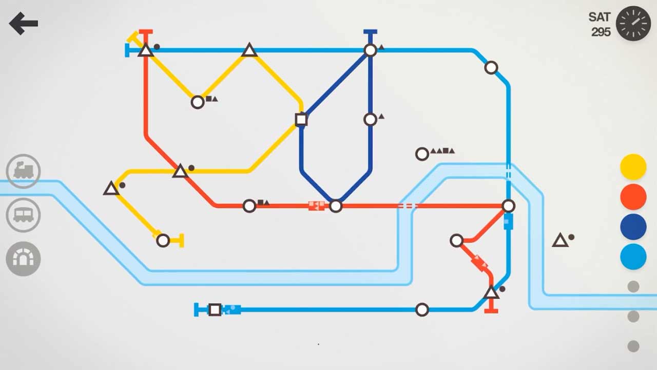 mini metro screenshot