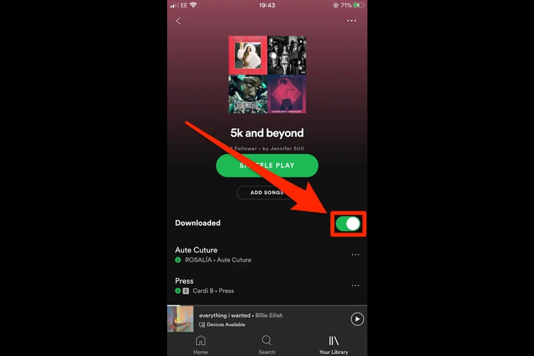cara download lagu di spotify hp