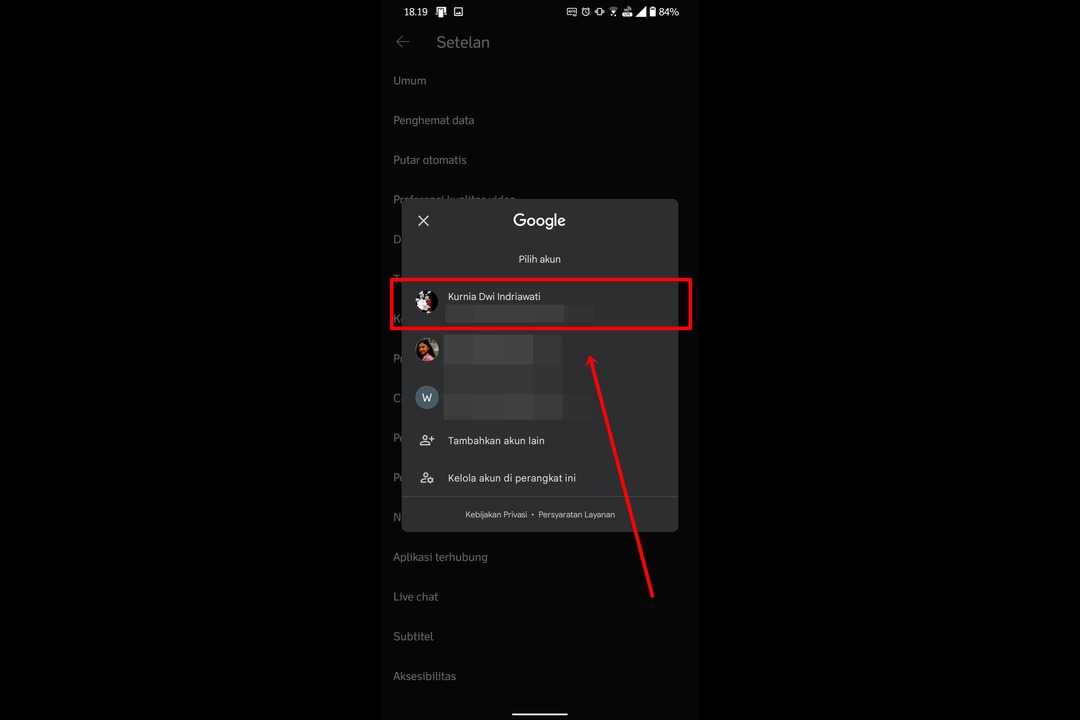cara menghapus history youtube di hp