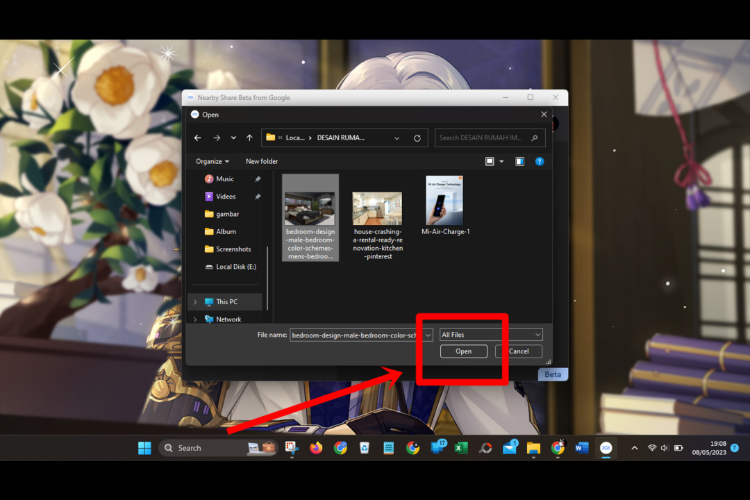 cara pakai google nearby share di windows