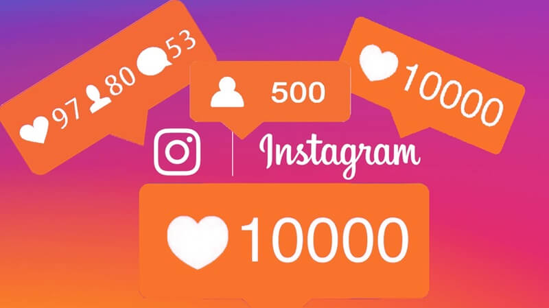 Grafik pertumbuhan follower Instagram