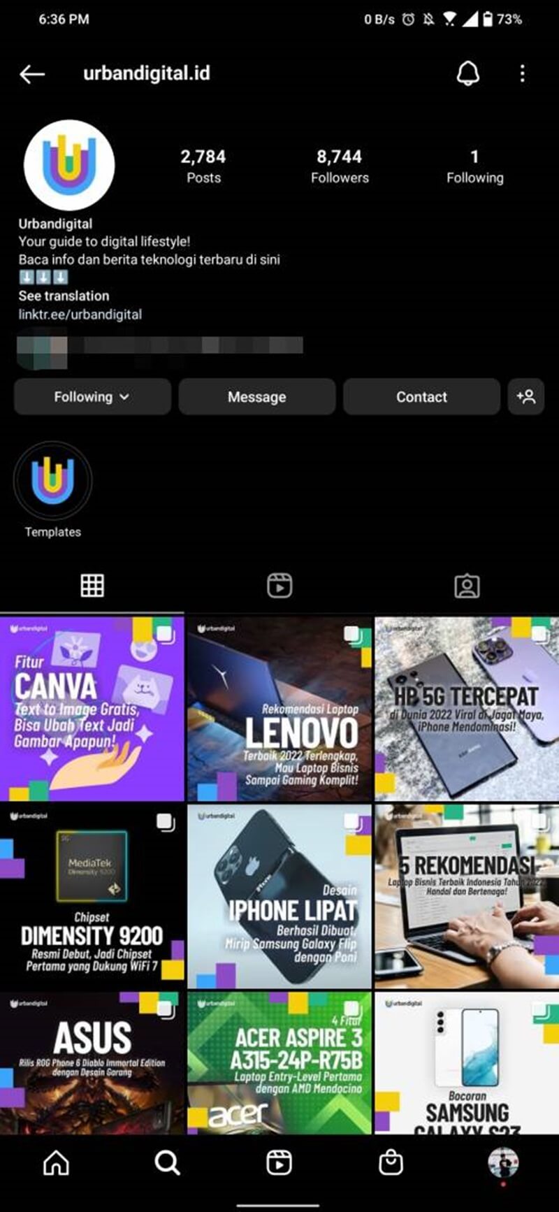 Rapikan feed IG kamu sesuai konsep - cara menambah follower instagram