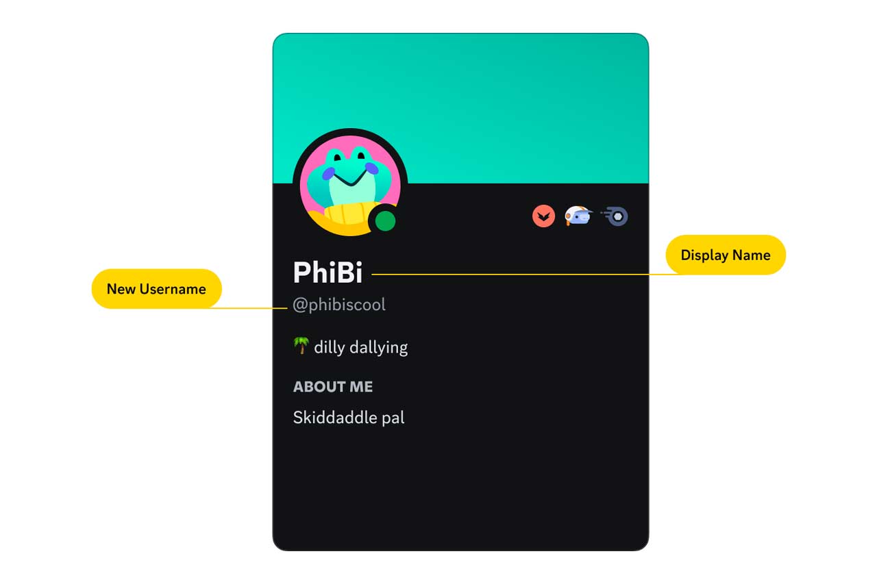 sistem username baru discord