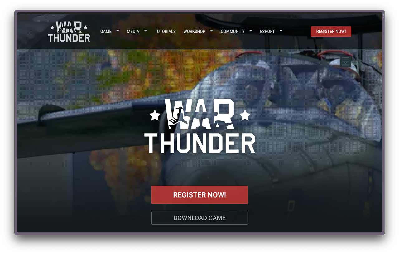 website war thunder