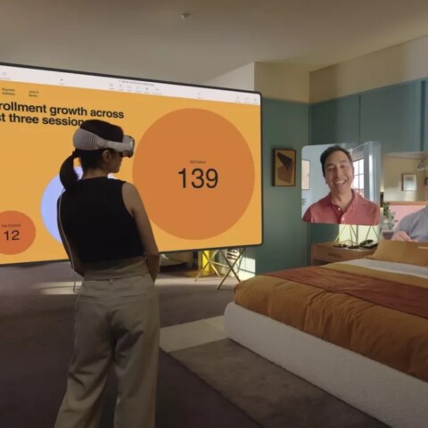 Aktivitas Apple Vision Pro