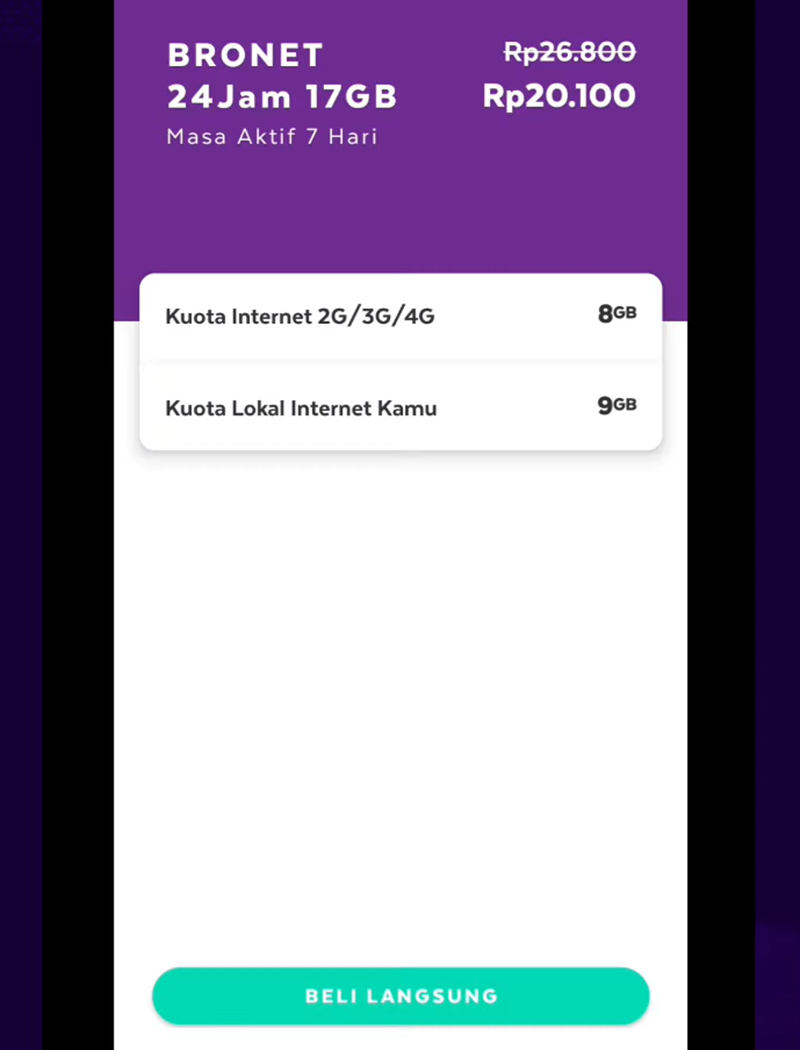 Cara Membeli Kuota AXIS 2